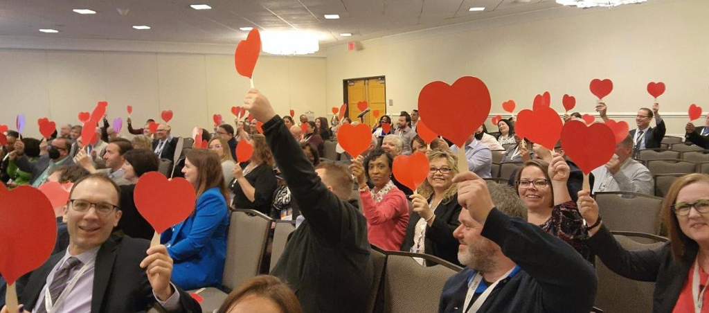 Workforce partners showing their support
