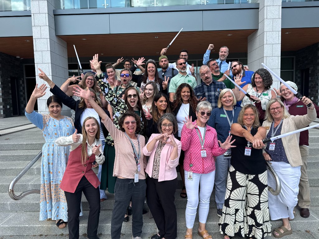 Workforce modernization partners celebrating together