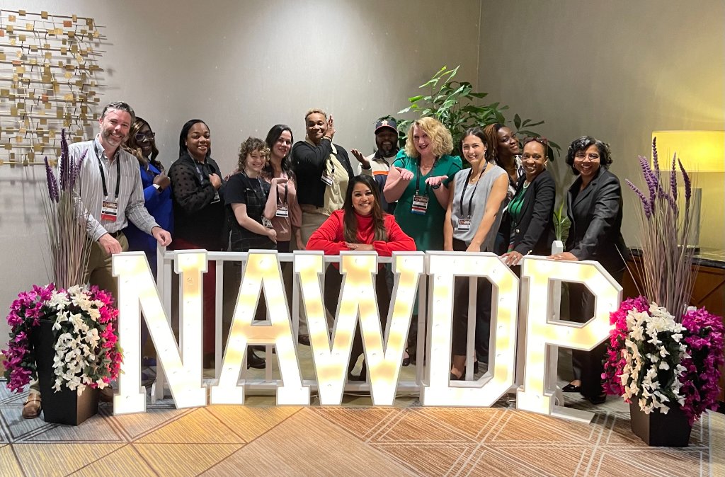 Career Team at NAWDP conference