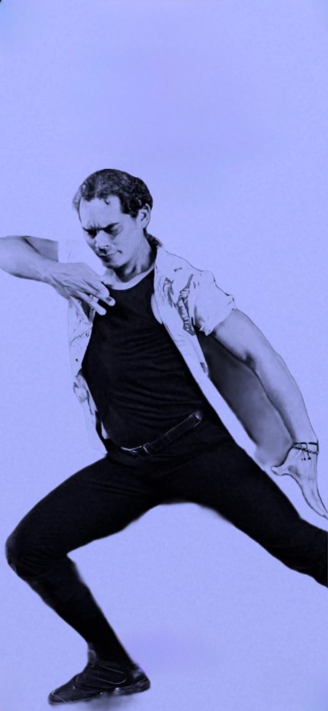 Dancer in motion