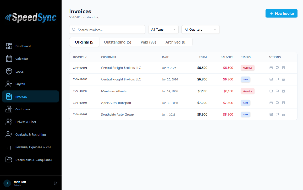 Invoices