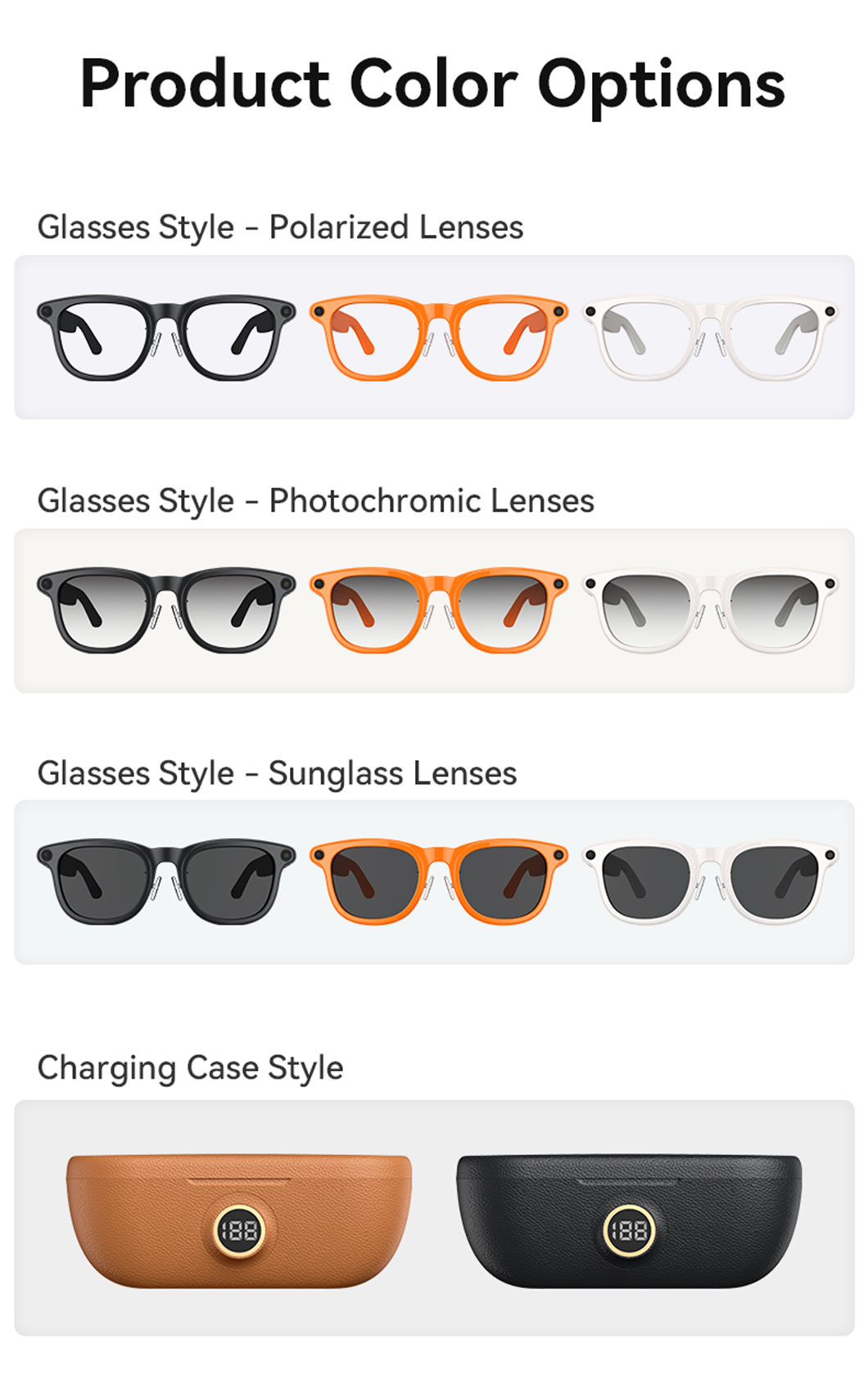 Full Range & Charging Cases