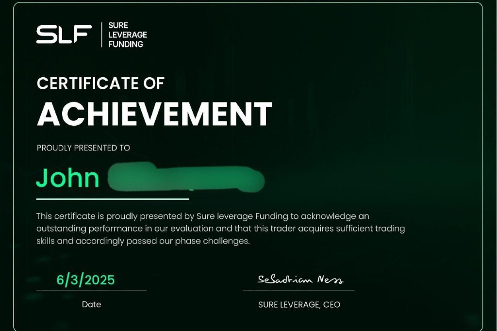John D. - Sure Leverage Funding certificate
