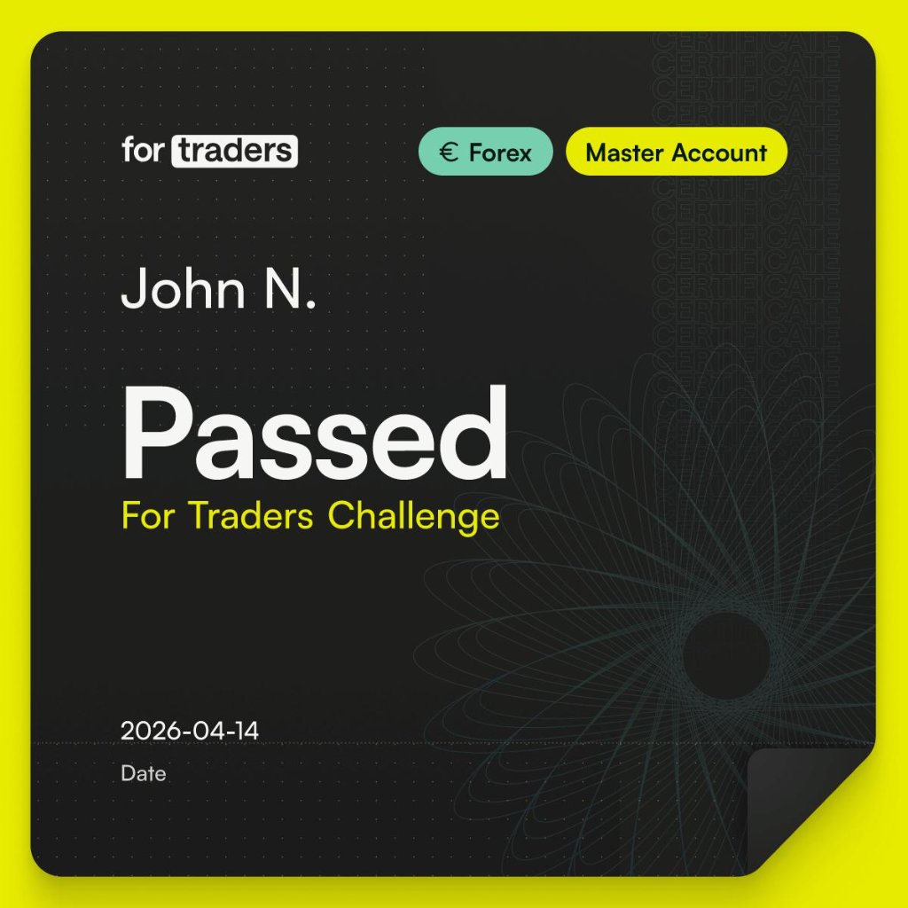 John N. - For Traders certificate