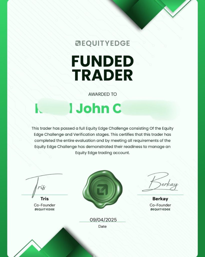 John C. certificate