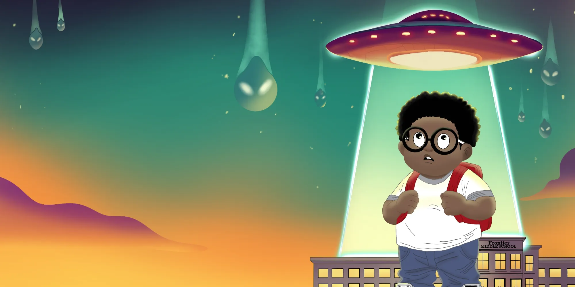 Illustration of Jayden looking upward in the World of Earthlog