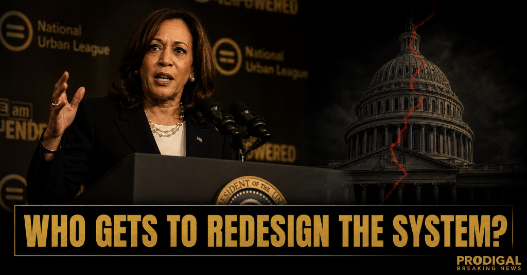 KAMALA HARRIS WANTS TO REBUILD THE COURT, KILL THE ELECTORAL COLLEGE, AND ADD TWO STATES — AND SHE SAID IT TO THE NATIONAL URBAN LEAGUE ON PURPOSE