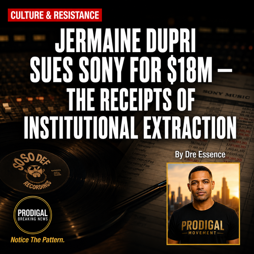 JERMAINE DUPRI SUED SONY FOR $18 MILLION — AND THE RECEIPTS REVEAL HOW LABELS EXTRACT BILLIONS FROM BLACK GENIUS