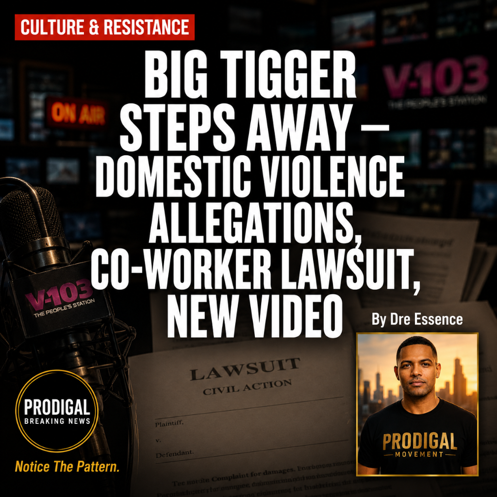 BIG TIGGER'S FALL — FROM RADIO KING TO STEPPING AWAY AS DOMESTIC VIOLENCE ALLEGATIONS AND A DEFAMATION LAWSUIT COLLIDE