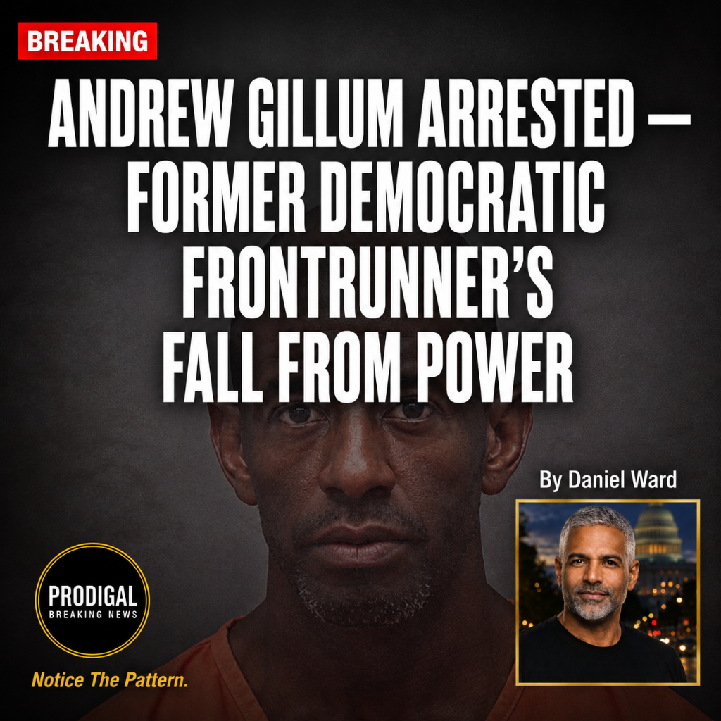 ANDREW GILLUM ARRESTED ON DRUG CHARGES — FORMER DEMOCRATIC FRONTRUNNER'S FALL FROM POWER