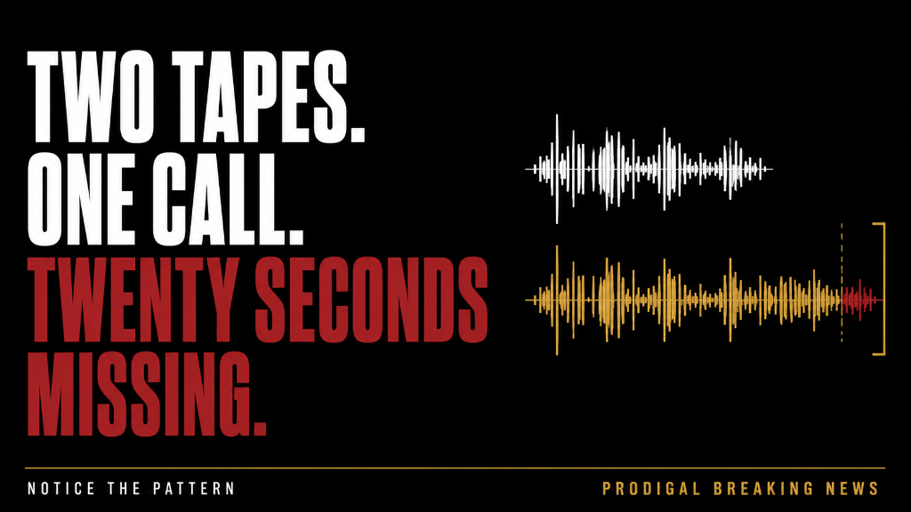 NOLAN WELLS: TWO VERSIONS OF THE SAME TAPE — AND THE STATE IS SITTING ON THE ONLY CLEAN ONE