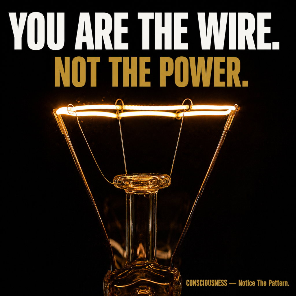 You Are the Wire, Not the Power