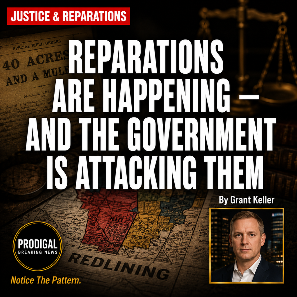 REPARATIONS ARE HAPPENING — AND THE GOVERNMENT IS ATTACKING THEM