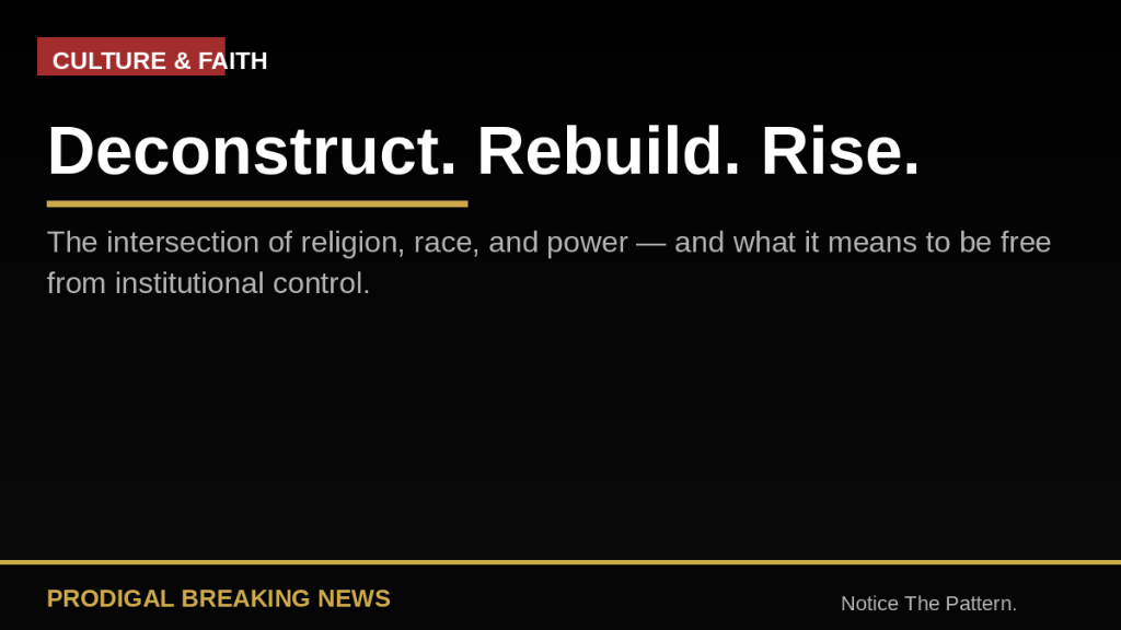 WHEN THE CHURCH COLLIDES WITH THE STATE