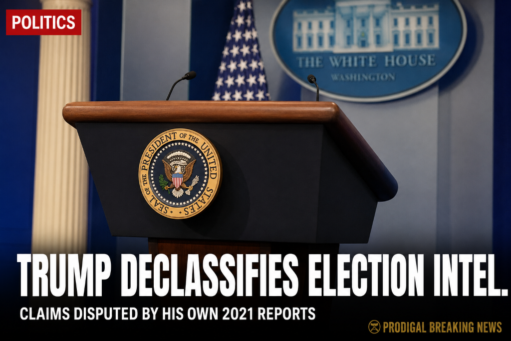 Trump Declassified "Proof" His Own Government Already Disproved