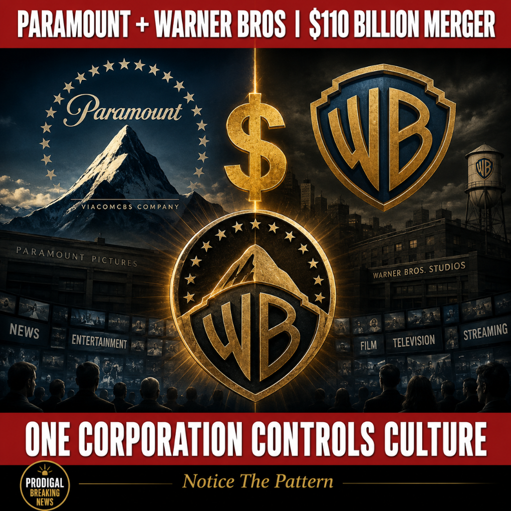 Paramount-Warner Bros Merger: When Institutions Consolidate Control Over the Stories You're Allowed to Hear