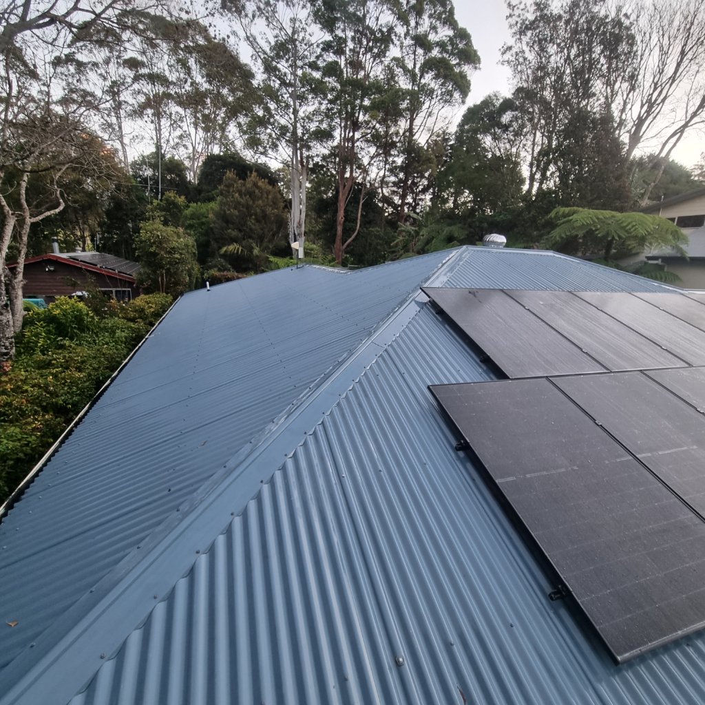 Solar array cleaned and ready to soak up the sun ☀️