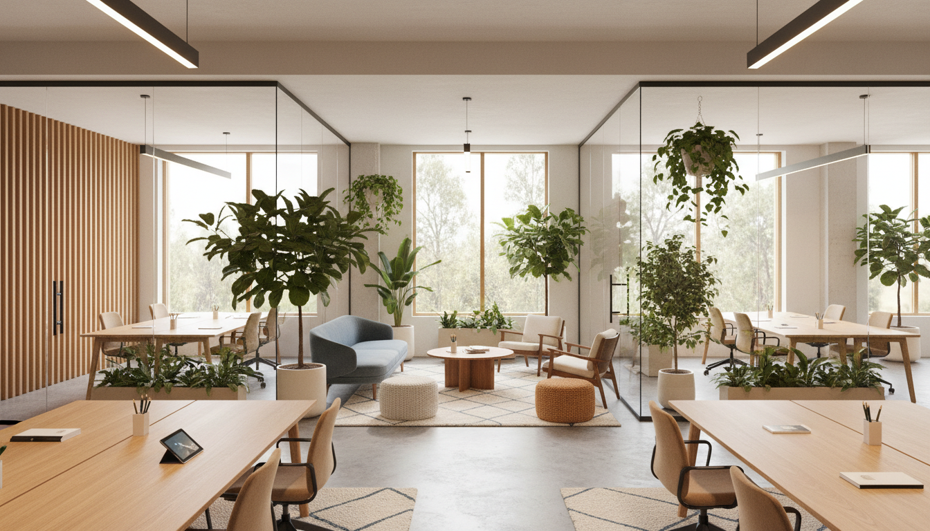 Modern FlipCap office workspace