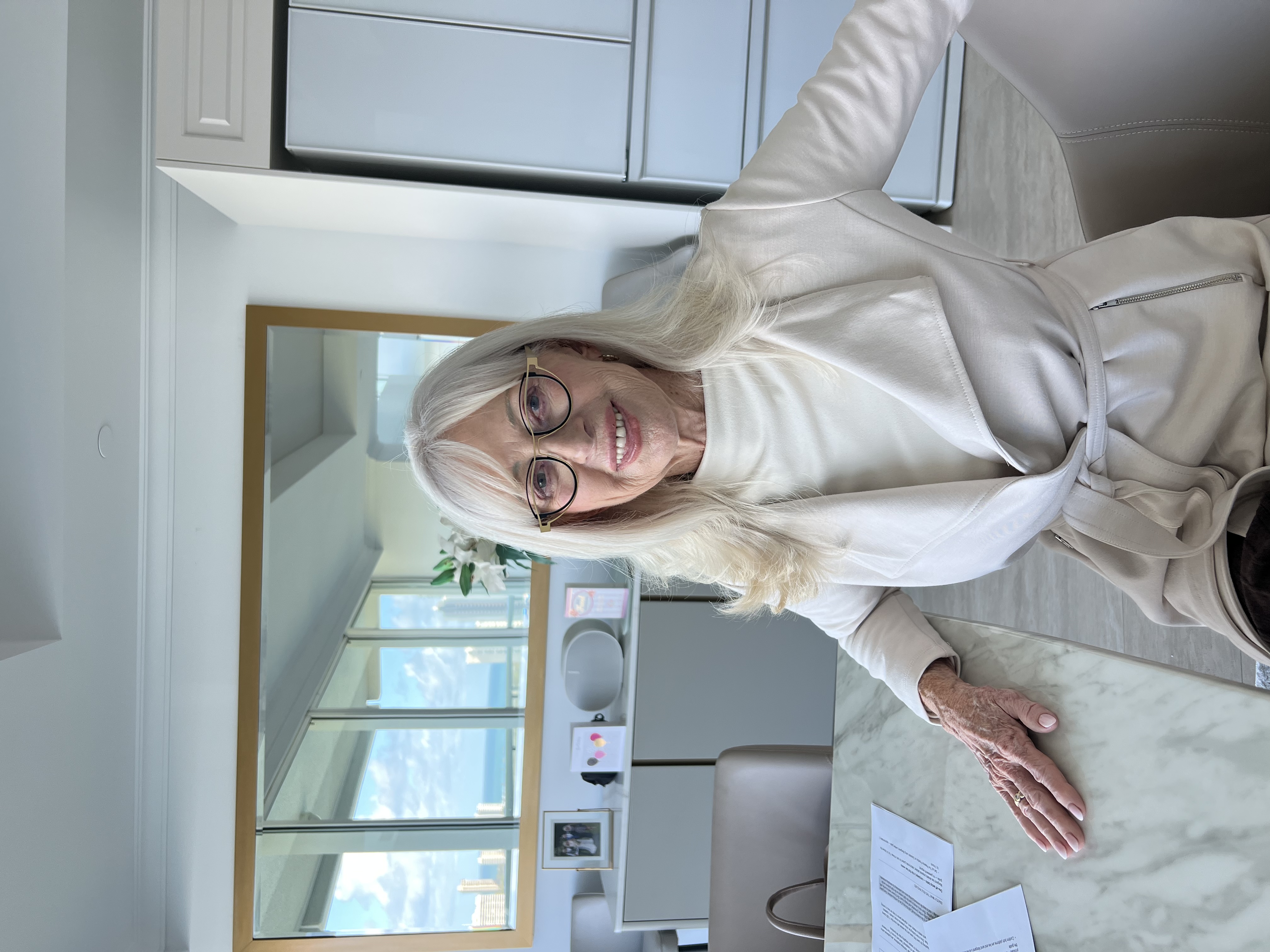 Margaret Stolmack at home