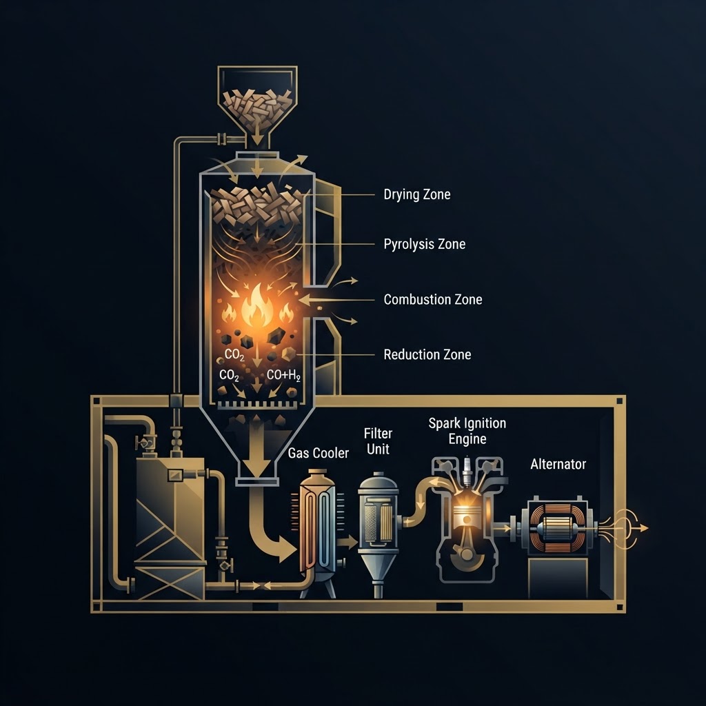 Gasifier Generator: How It Works and What Runs 24/7