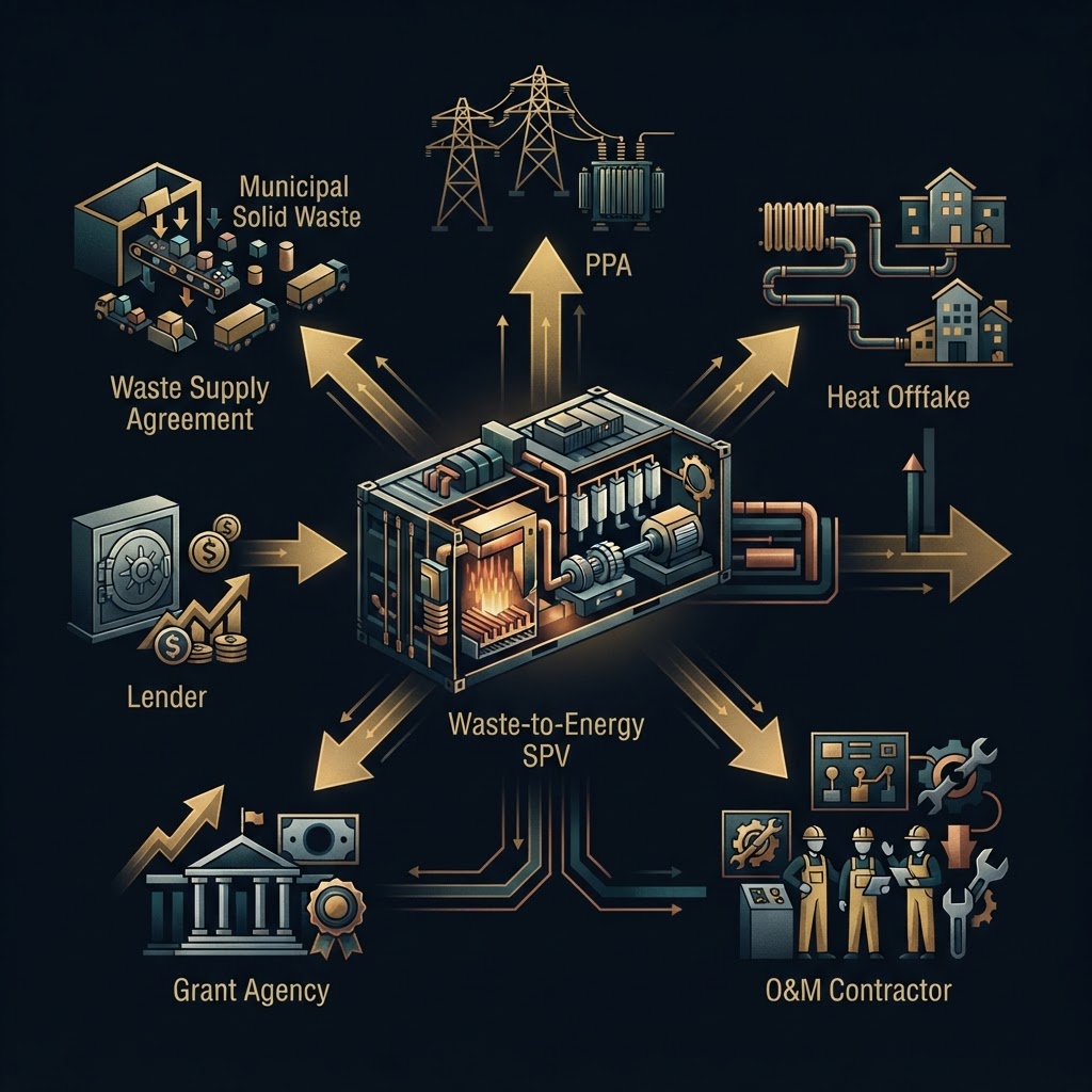 Waste to Energy Business Plan: Revenue, Grants and the SPV