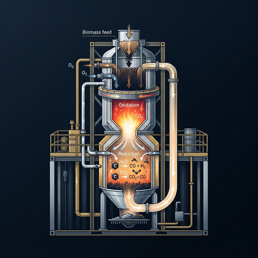 Oxy-Steam Gasification: Hydrogen Without Nitrogen Ballast