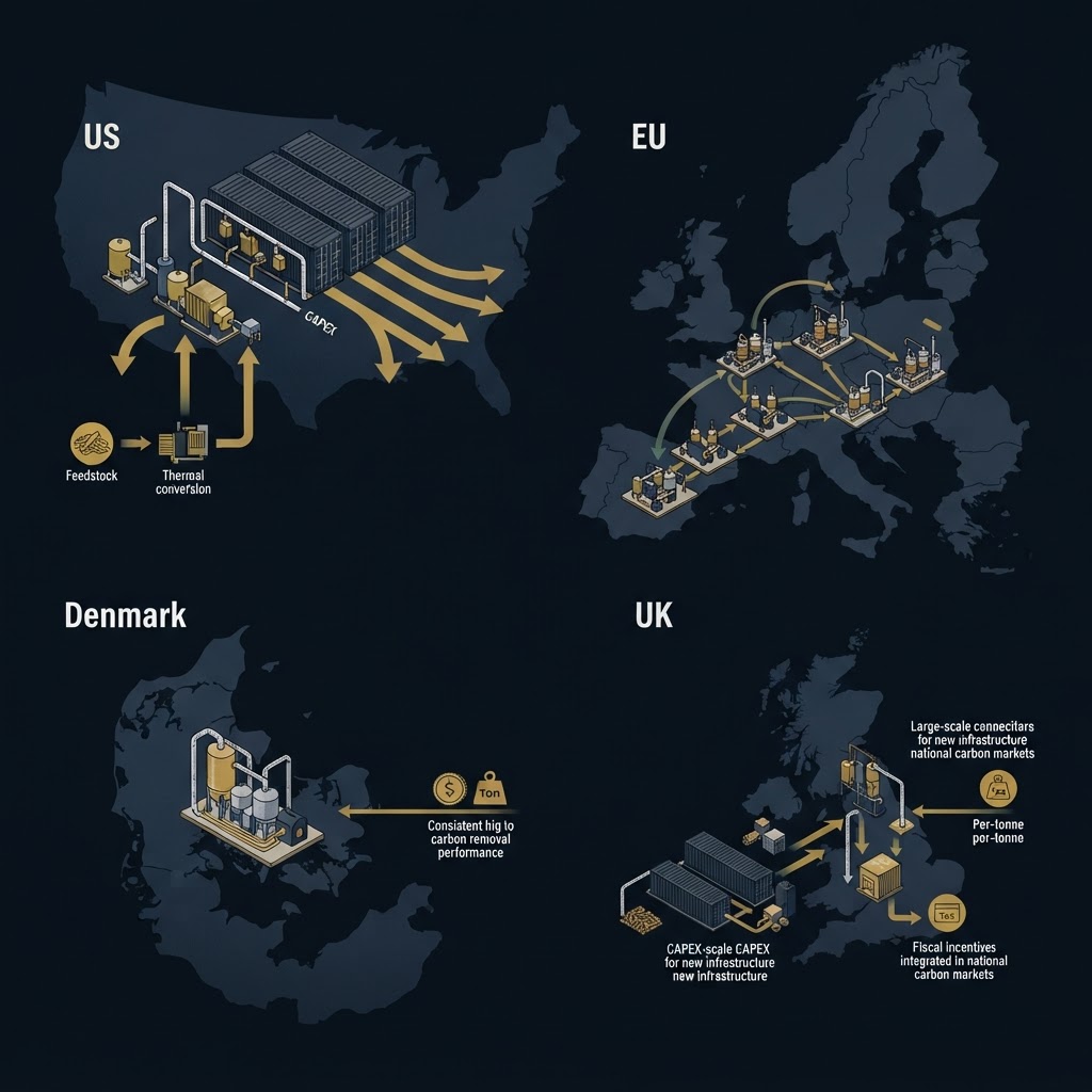 Grants for Biochar Production: US, EU and UK Routes 2026