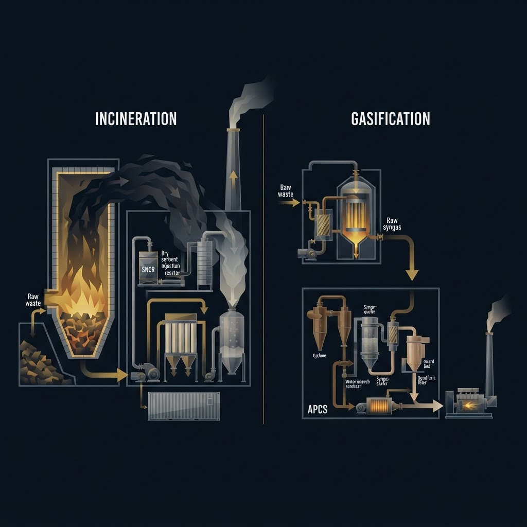 Gasification vs Incineration: What the Data Actually Says