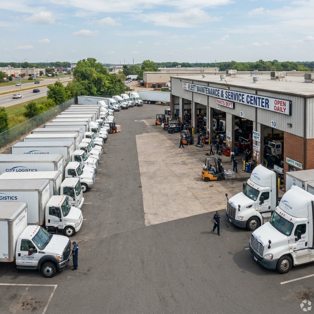 Commercial Fleet Pros website example