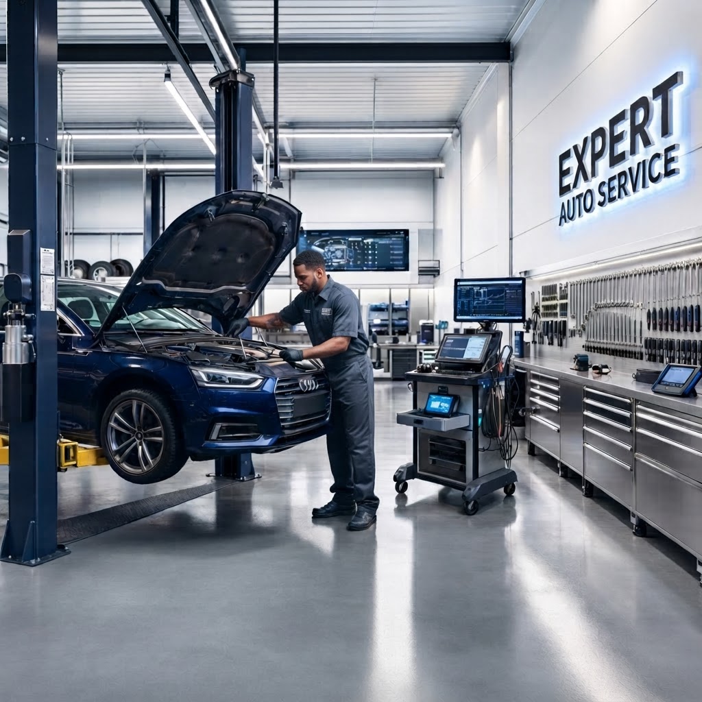Modern Repair website example