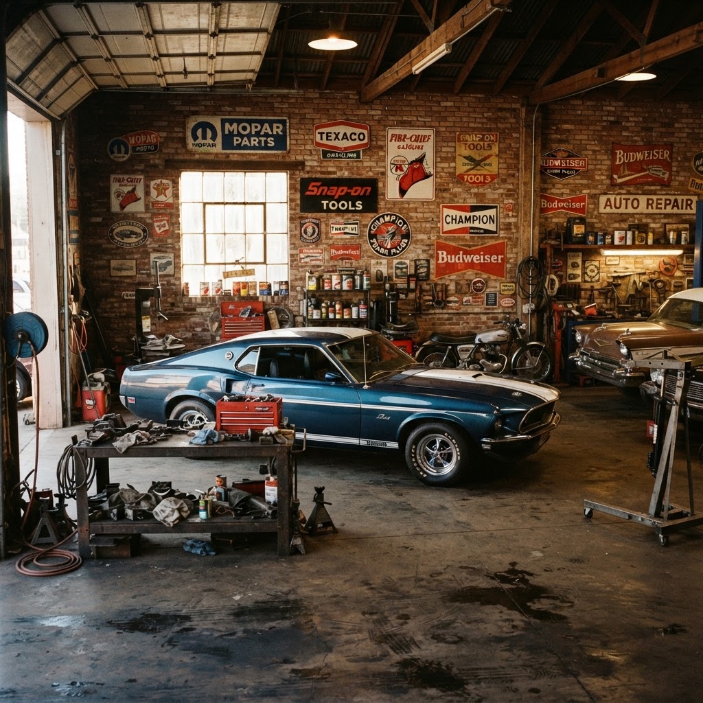 Classic Garage website example