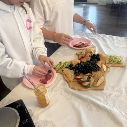 Baking workshop moment