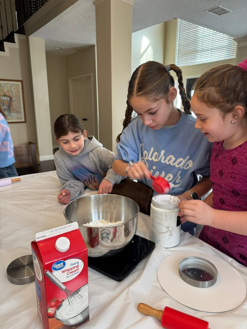 Baking workshop moment