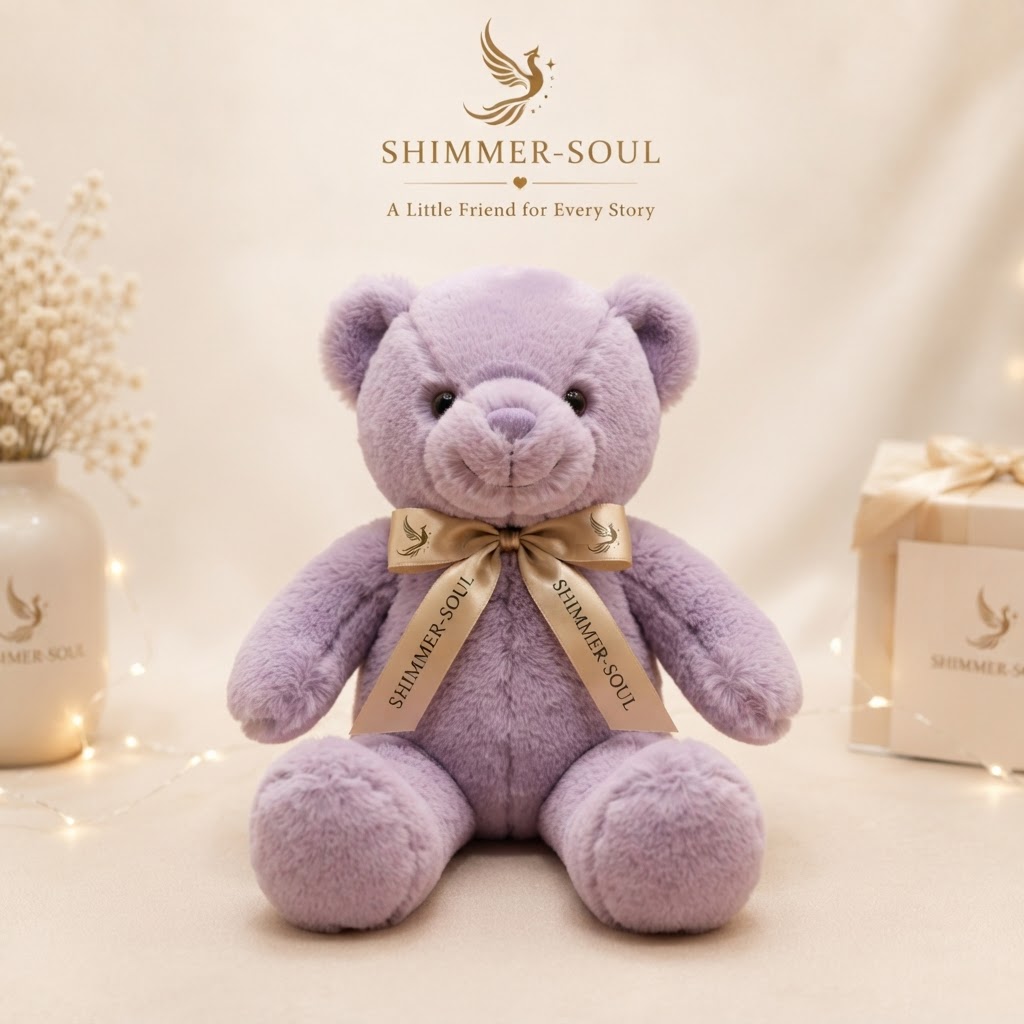 Purple Shimmer Bear