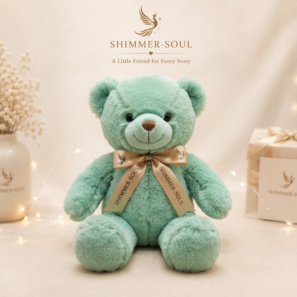 Mint Shimmer Bear