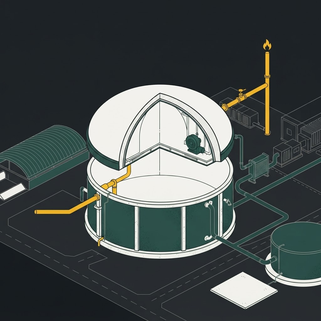Biogas Storage Tank Price: Bags, Balloons, Membrane Domes