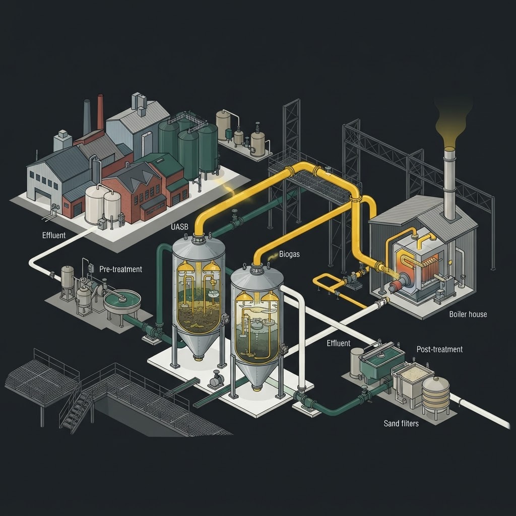 Biogas Plant for Industrial Use: Which Waste Streams Pay