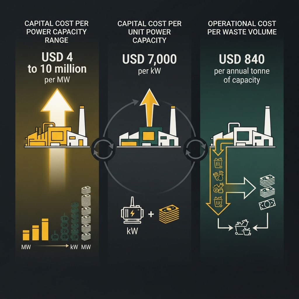 Waste to Energy Plant Cost: Capex, Opex and Real Prices