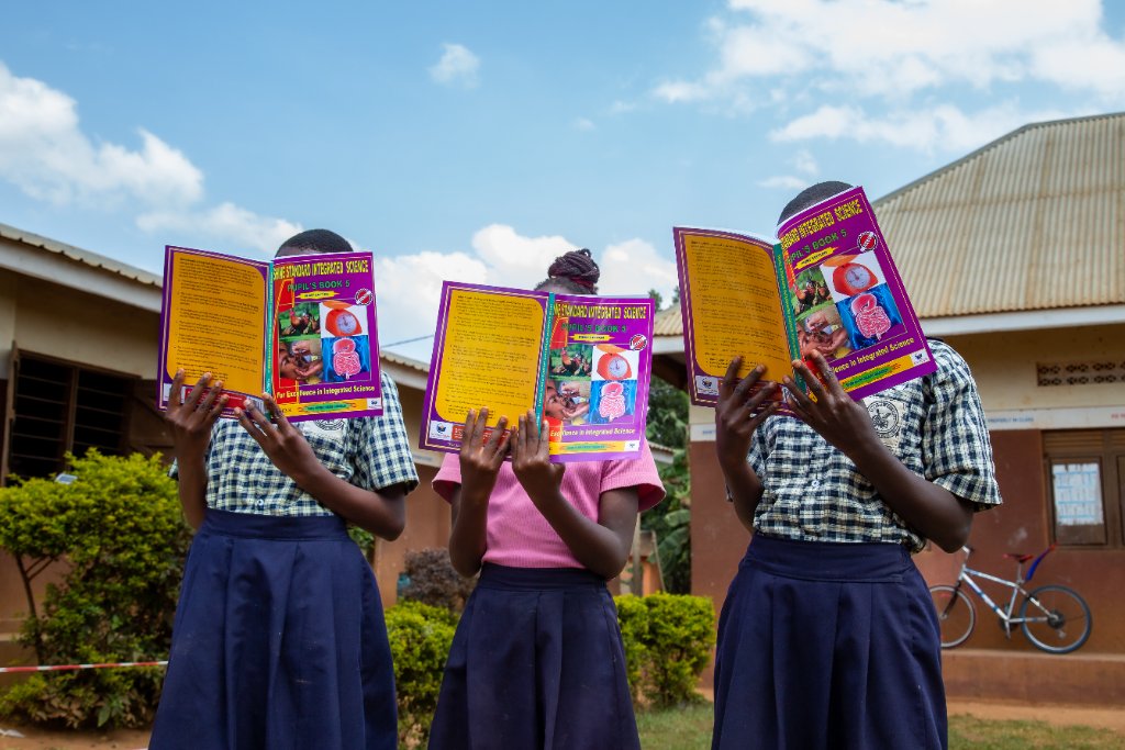 Proud of their new books