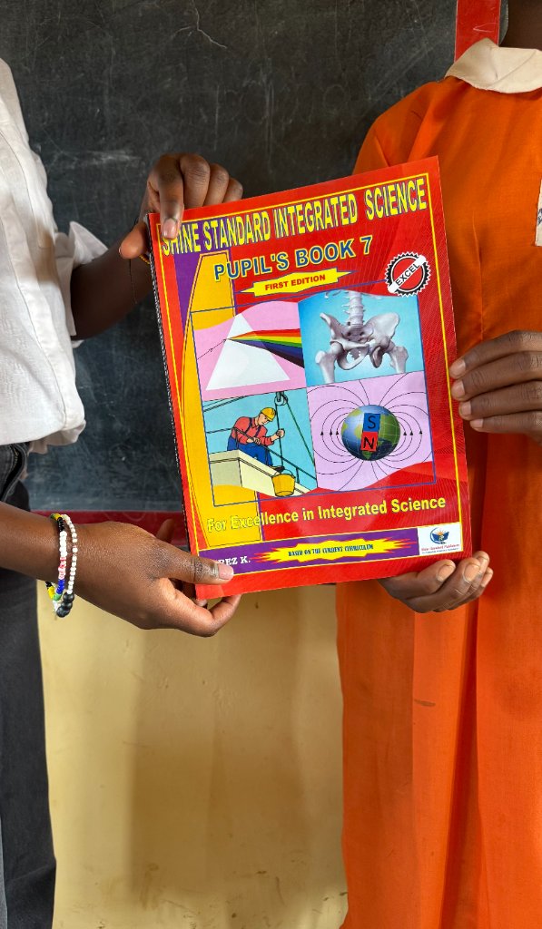 Handing over books
