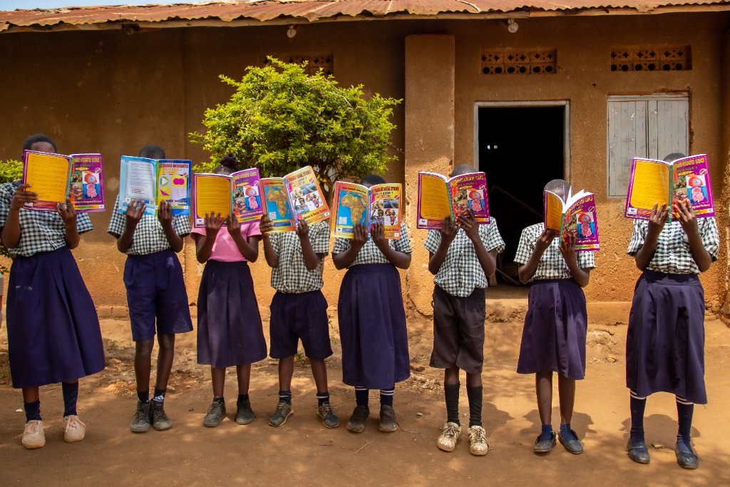Book Drive 3 recipients