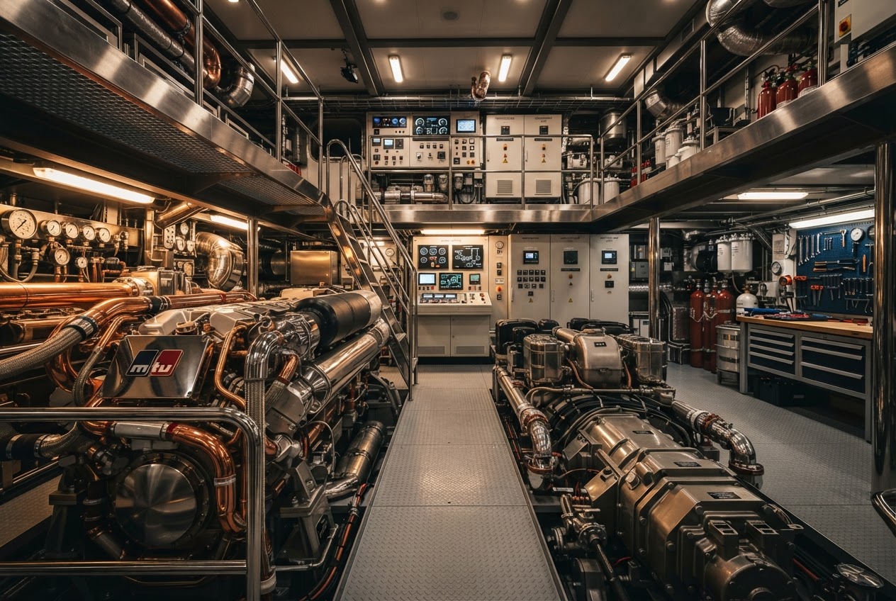 Yacht technical management