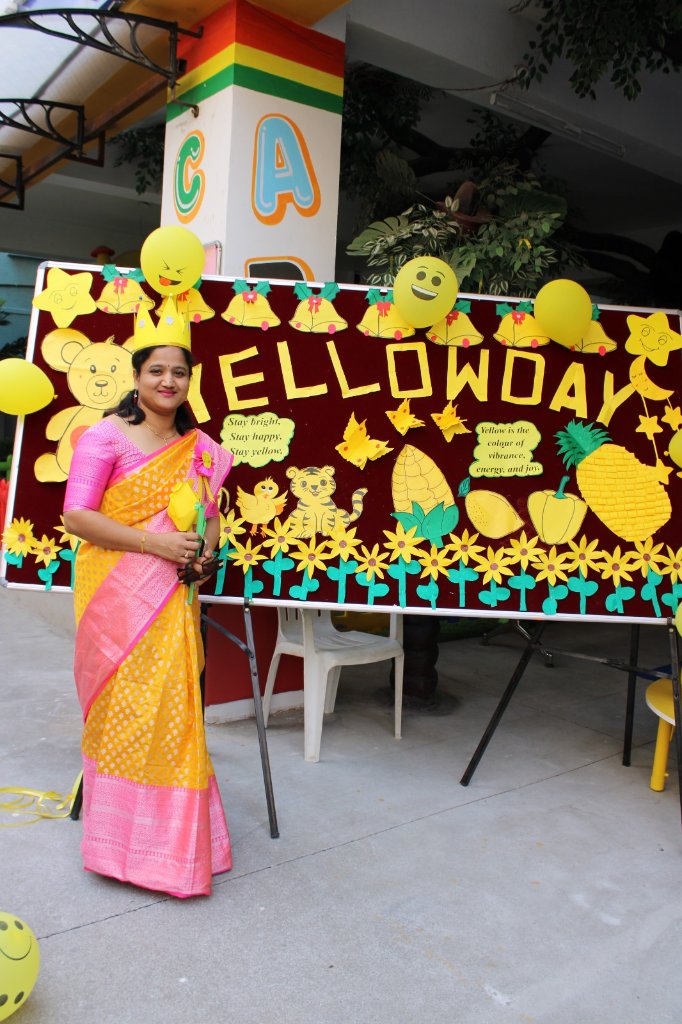 Yellow Day Display