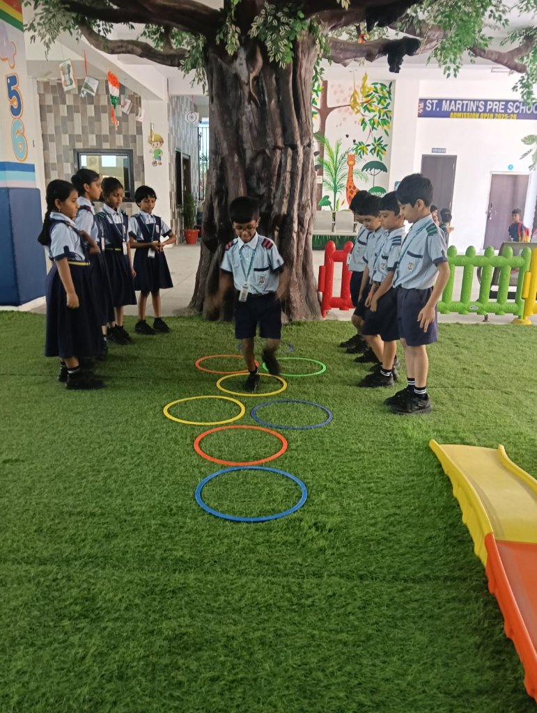 Pre-Primary Agility Drill