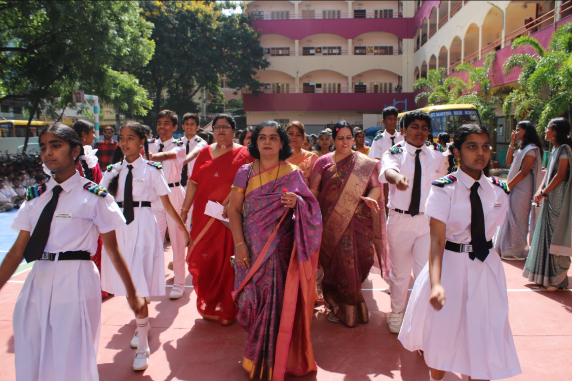 Teacher's Day — Procession of Teachers & Students