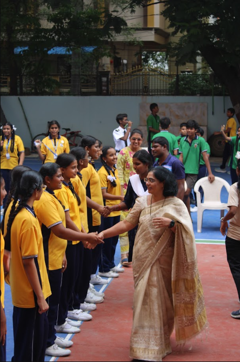 National Sports Day — Guest Welcome on the Sports Court