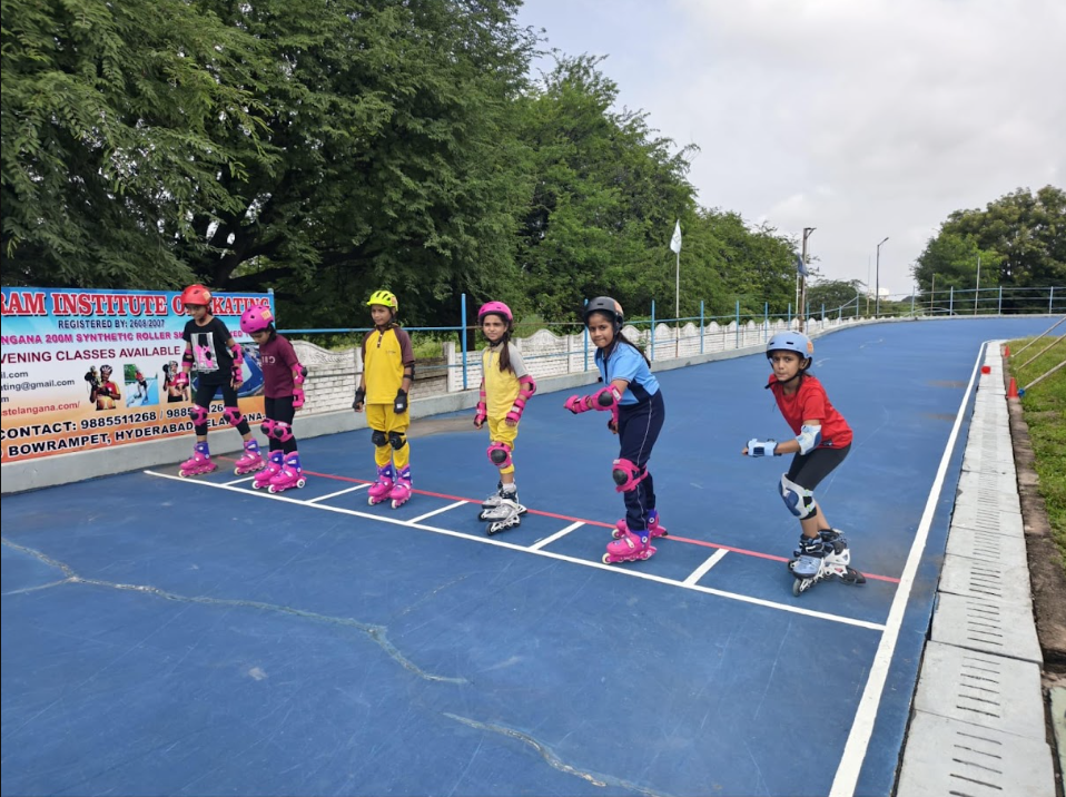 Skating — Young Skaters Ready to Roll