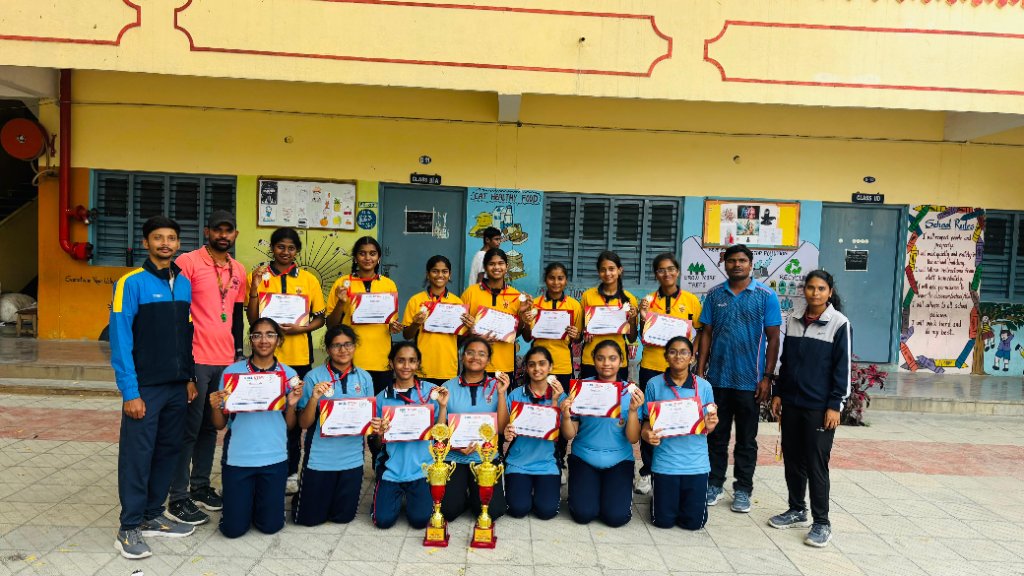 Volleyball Team — Certificates & Trophies