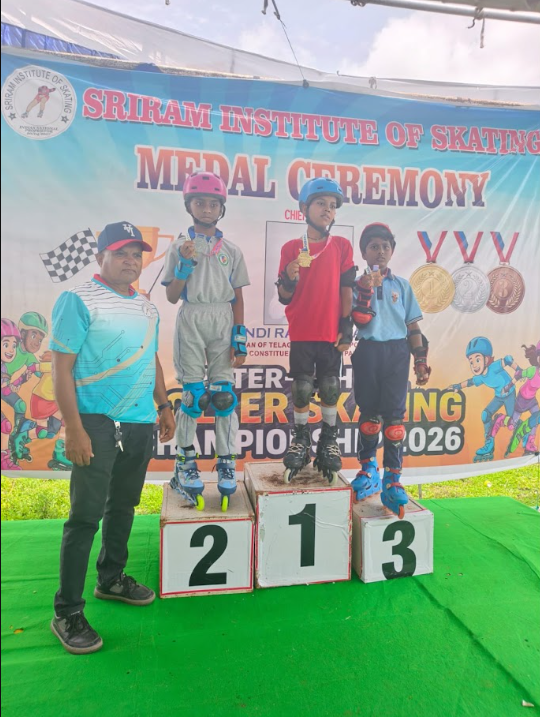 Skating — Inter-School Championship Medal Ceremony