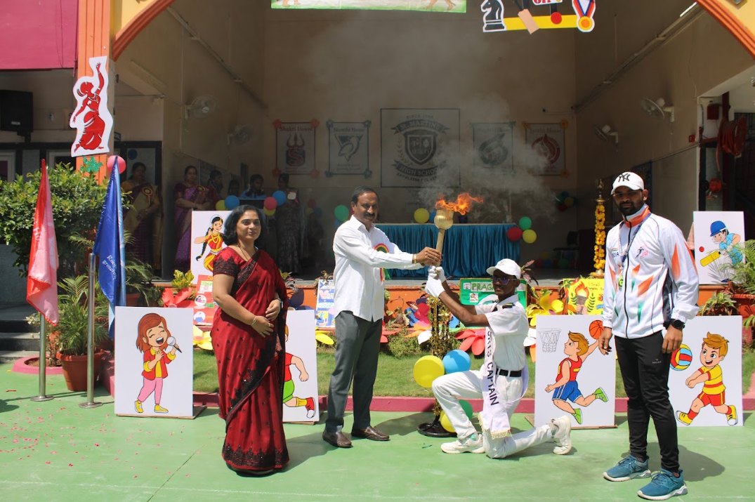 Versatile Panorama — Torch Lighting Ceremony with the School Captain
